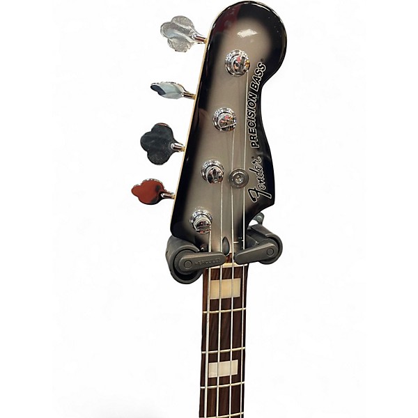 Used Fender Troy Sanders Precision Bass Silverburst Electric Bass Guitar
