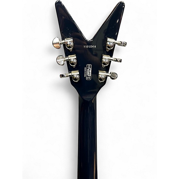 Used Dean 79 Series V Trans Blue Solid Body Electric Guitar