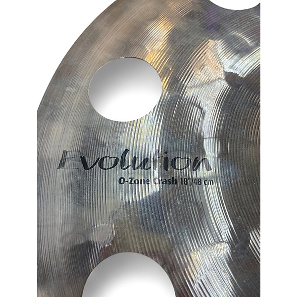 Used SABIAN 18in HHX Evolution Ozone Crash Brilliant Cymbal