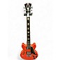 Used D'Angelico premier mini dc Fiesta Red Hollow Body Electric Guitar thumbnail