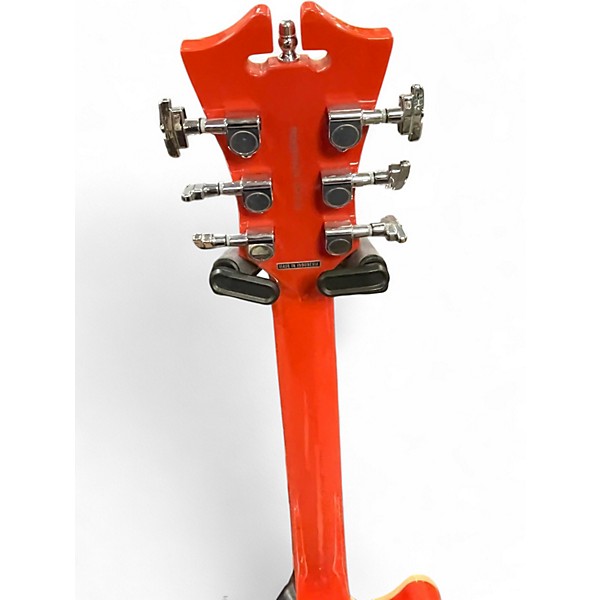 Used D'Angelico premier mini dc Fiesta Red Hollow Body Electric Guitar