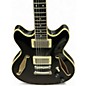 Used D'Angelico EXCEL MINI DC TOUR Black Hollow Body Electric Guitar