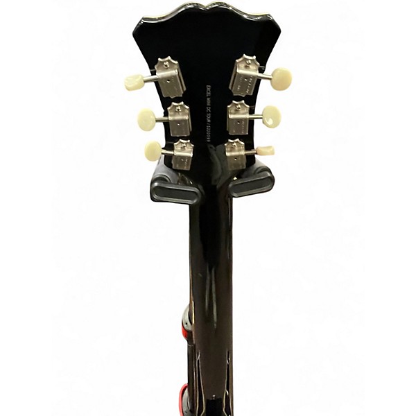 Used D'Angelico EXCEL MINI DC TOUR Black Hollow Body Electric Guitar