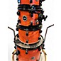 Used Crush Drums & Percussion 5 Piece Chameleon Birch Burnt Orange Drum Kit