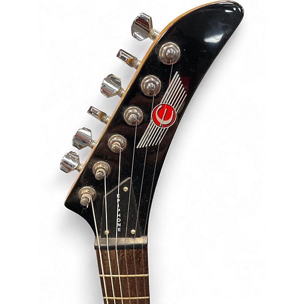 Used 2001 Epiphone SLASHER FX Pelham Blue Solid Body Electric Guitar