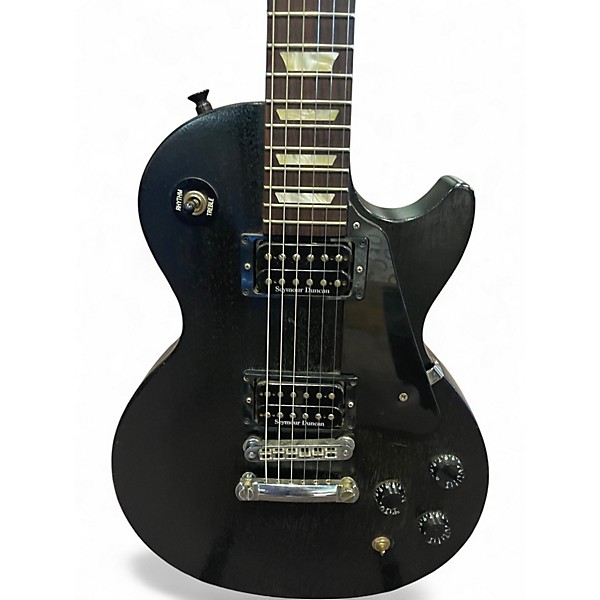 Used 2010 Gibson Les Paul Studio Faded Ebony Solid Body Electric Guitar