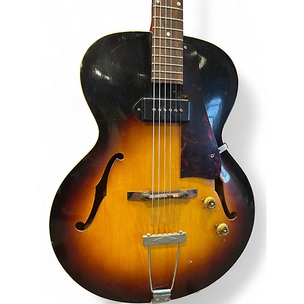 Vintage 1958 Gibson ES125T Sunburst Hollow Body Electric Guitar