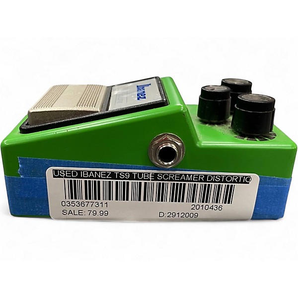 Used Ibanez TS9 Tube Screamer Distortion Effect Pedal