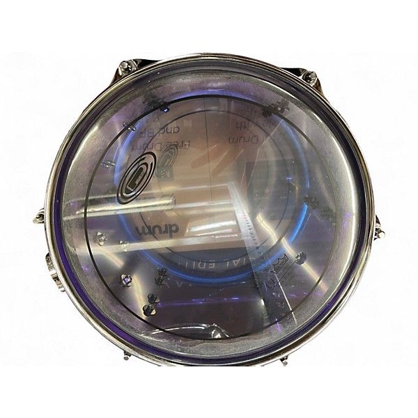 Used Orange County Drum & Percussion 10in Limited Acrylic Drum Nightglow Fade Drum