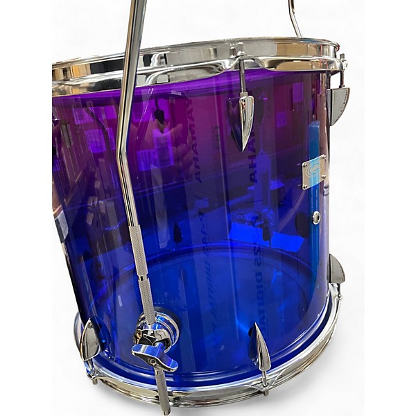 Used Orange County Drum & Percussion 16in Limited Acrylic Drum Nightglow Fade Drum