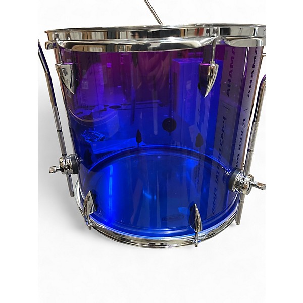 Used Orange County Drum & Percussion 16in Limited Acrylic Drum Nightglow Fade Drum