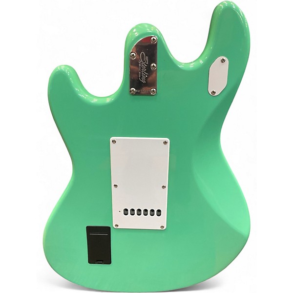 Used Sterling by Music Man SR50X Plus StingRay (P90's) - SURF GREEN Surf Green Solid Body Electric Guitar
