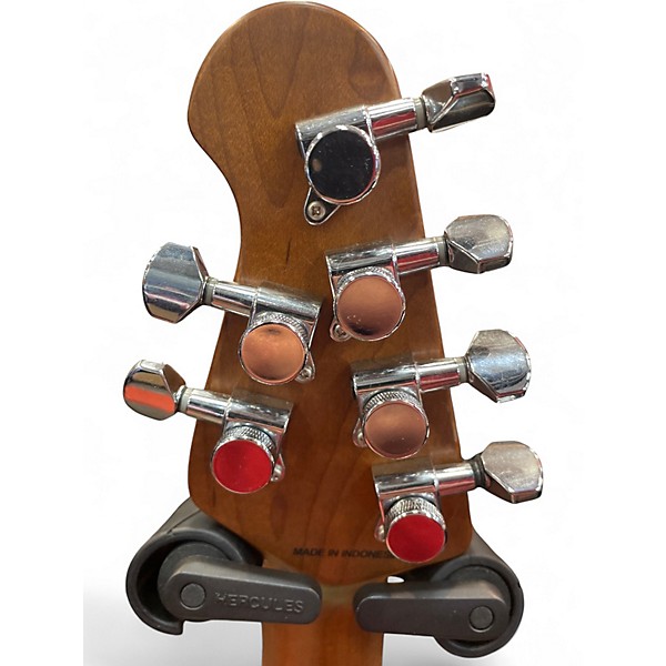 Used Sterling by Music Man SR50X Plus StingRay (P90's) - SURF GREEN Surf Green Solid Body Electric Guitar