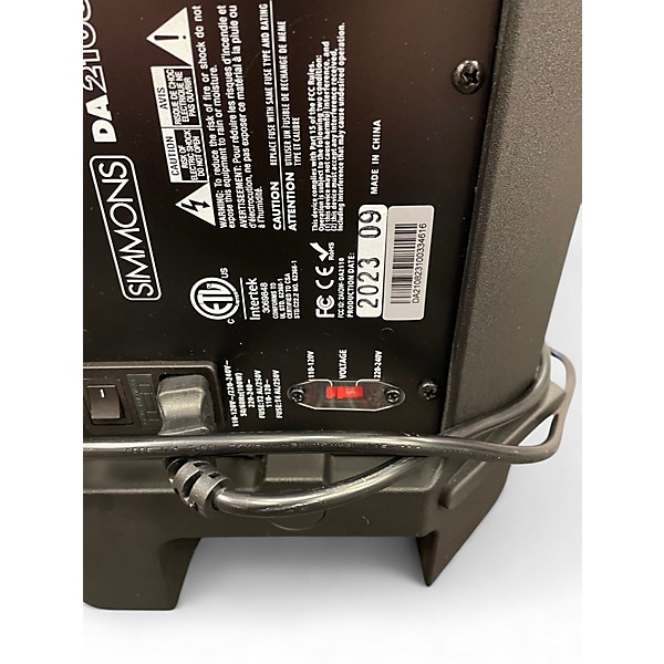 Used Simmons DA2108 Drum Amplifier