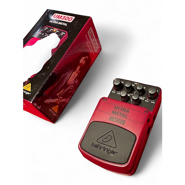 Used Behringer UM300 Ultra Metal Distortion Effect Pedal