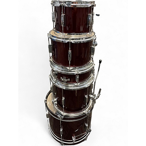 Used Rogue 5 Piece 5 PIECE JR KIT ReD Drum Kit