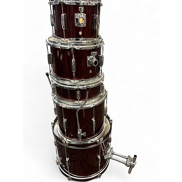 Used Rogue 5 Piece 5 PIECE JR KIT ReD Drum Kit