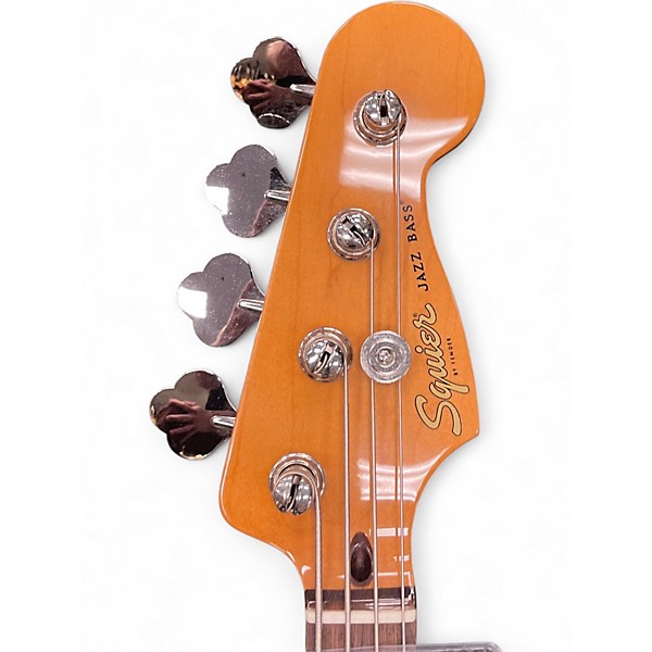 Used Squier Classic Vibe 1960S Jazz Bass Green Electric Bass Guitar