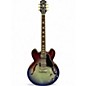 Used Epiphone Inspired by Gibson ES335 Figured Blueberry Burst Hollow Body Electric Guitar thumbnail