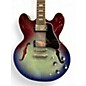 Used Epiphone Inspired by Gibson ES335 Figured Blueberry Burst Hollow Body Electric Guitar