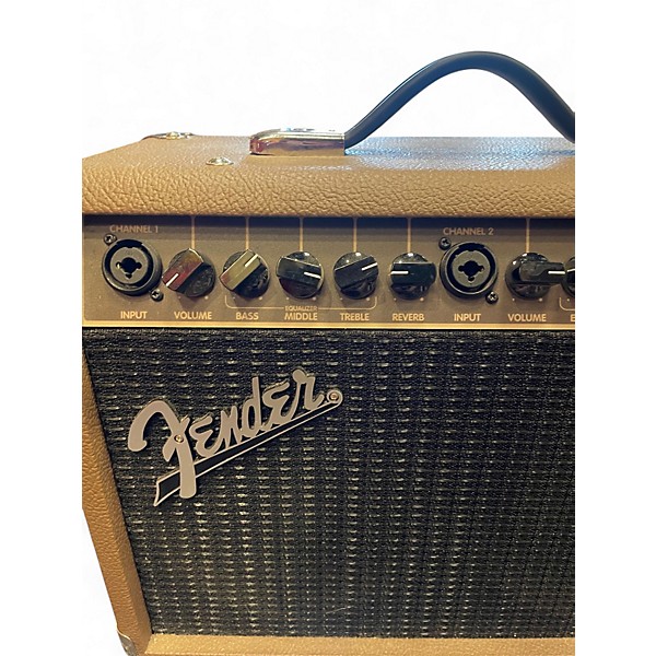 Used Fender Acoustasonic Jr 40 Acoustic Guitar Combo Amp