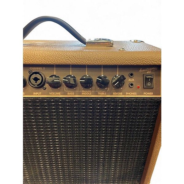 Used Fender Acoustasonic Jr 40 Acoustic Guitar Combo Amp