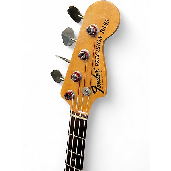 Vintage 1968 Fender Precision Bass 3 Tone Sunburst Electric Bass Guitar