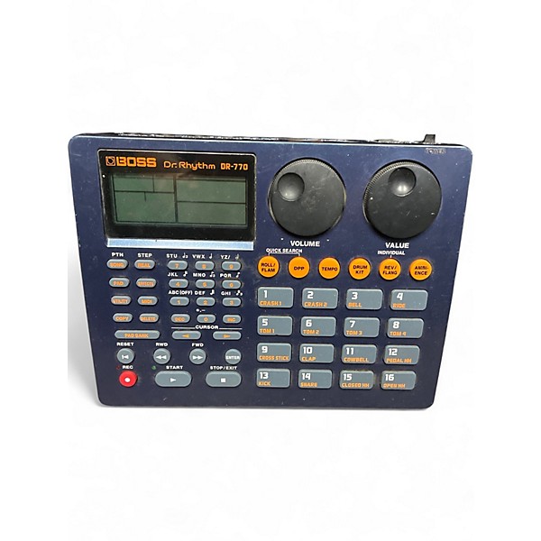 Used BOSS DR770 Dr Rhythm Drum Machine