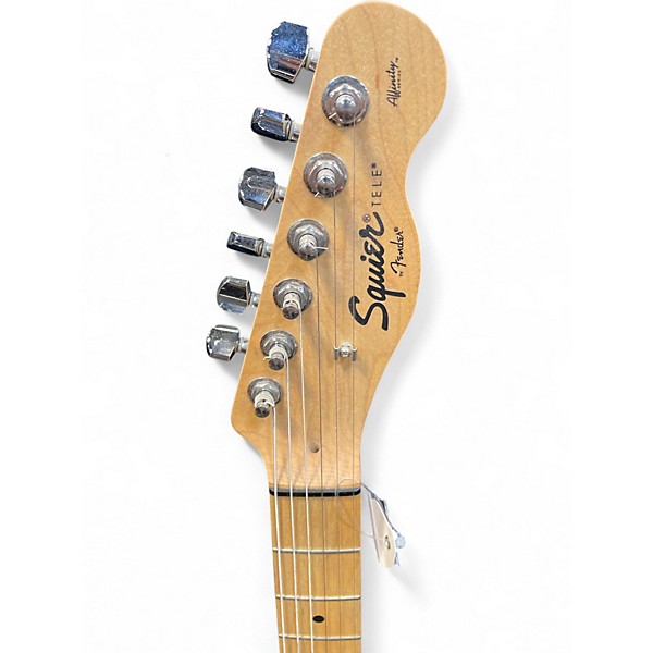 Used Squier Affinity Telecaster Natural Solid Body Electric Guitar