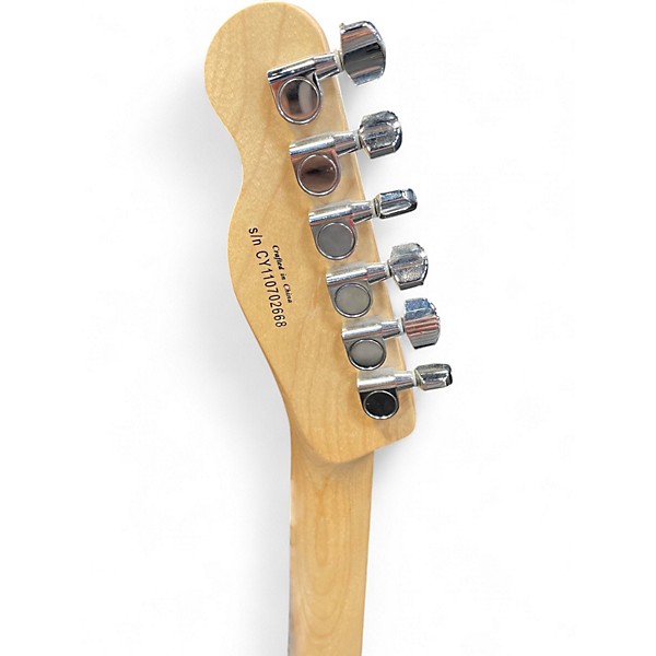 Used Squier Affinity Telecaster Natural Solid Body Electric Guitar