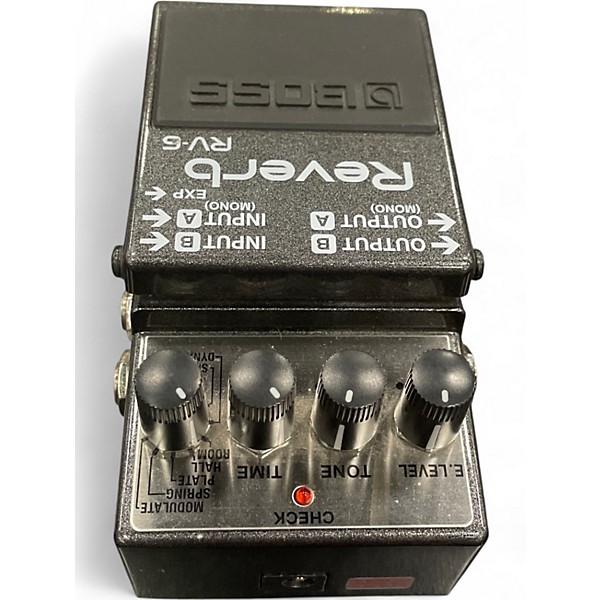 Used BOSS RV6 Digital Reverb Effect Pedal