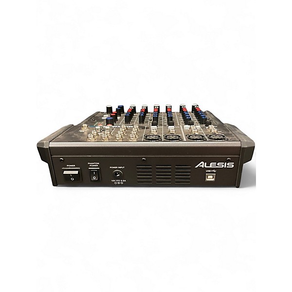Used Alesis MultiMix 8 USB 8-Channel Unpowered Mixer