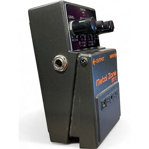 Used BOSS MT2 Metal Zone Distortion Effect Pedal