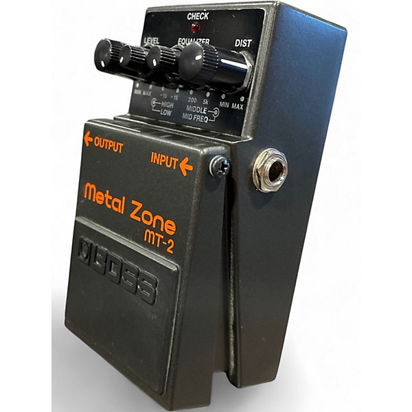 Used BOSS MT2 Metal Zone Distortion Effect Pedal