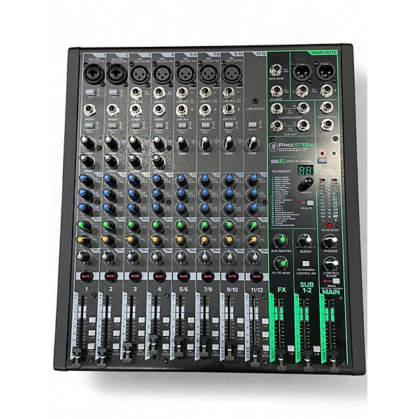 Used Mackie PROFX12v3 Unpowered Mixer