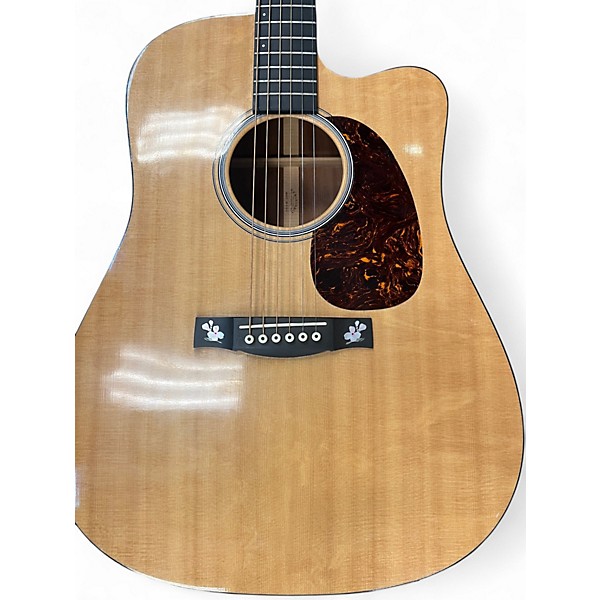Used Martin DCPA4 Natural Acoustic Electric Guitar