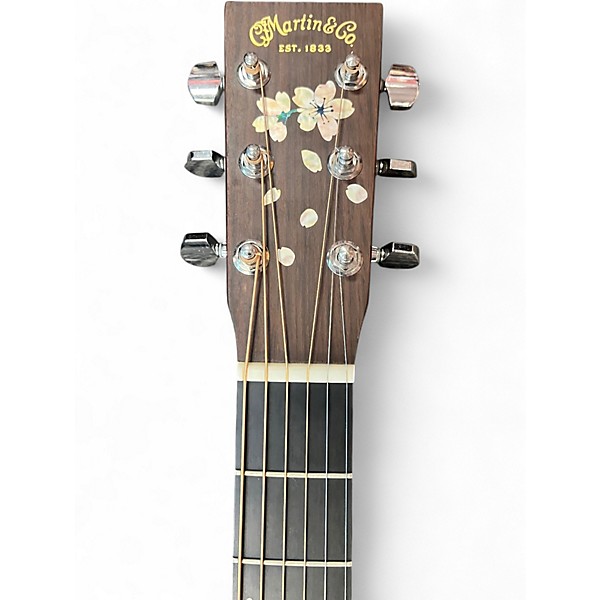 Used Martin DCPA4 Natural Acoustic Electric Guitar