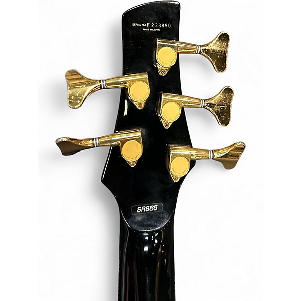 Used Ibanez SR885 ROYAL BLACK Electric Bass Guitar