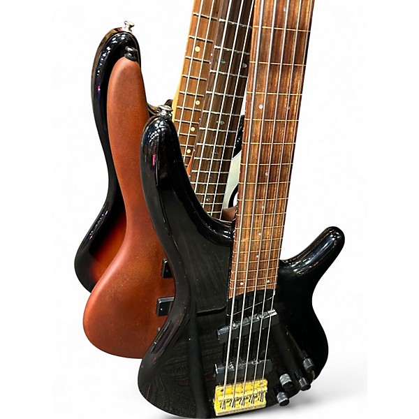Used Ibanez SR885 ROYAL BLACK Electric Bass Guitar