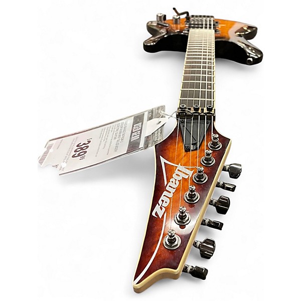 Used Ibanez S670QM 2 Color Sunburst Solid Body Electric Guitar
