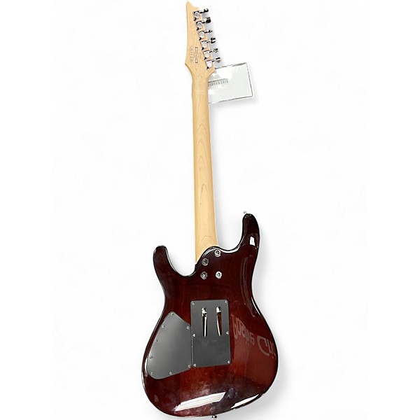 Used Ibanez S670QM 2 Color Sunburst Solid Body Electric Guitar