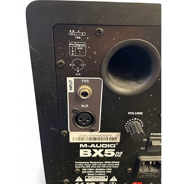 Used M-Audio BX5 D2 Powered Monitor