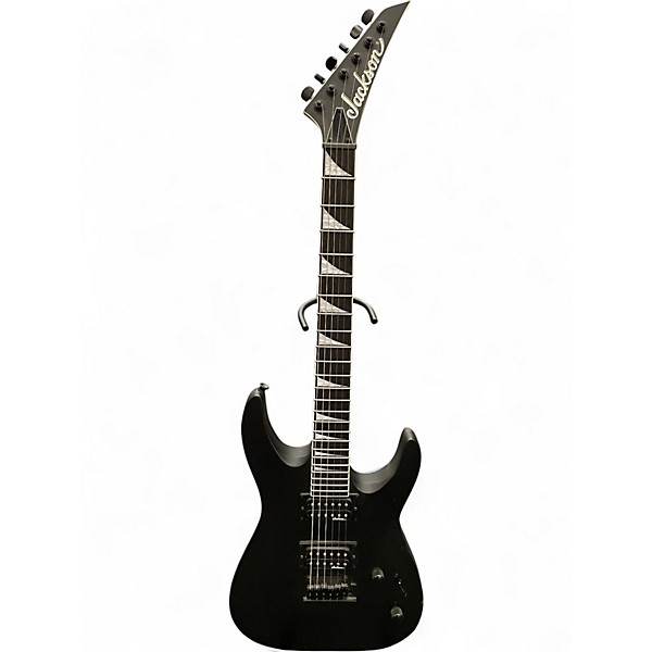 Used Jackson JS22 Dinky Black Solid Body Electric Guitar