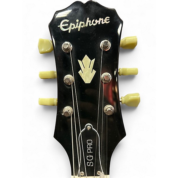 Used Epiphone SG Pro Cherry Solid Body Electric Guitar