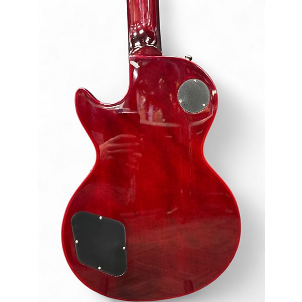 Used Epiphone les paul custom widow Trans Red Solid Body Electric Guitar