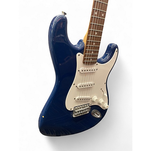 Used Squier Affinity Stratocaster Blue Solid Body Electric Guitar