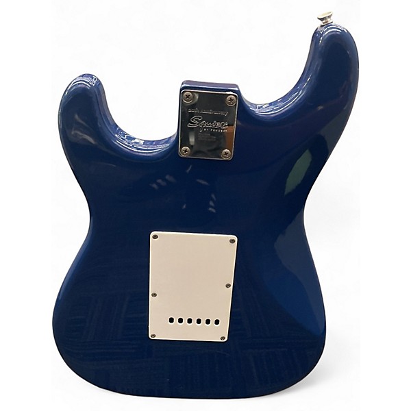 Used Squier Affinity Stratocaster Blue Solid Body Electric Guitar