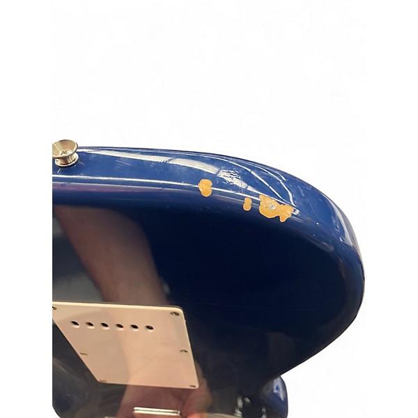 Used Squier Affinity Stratocaster Blue Solid Body Electric Guitar