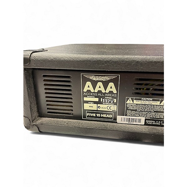 Used Ashdown Five 15 Head Tube Bass Amp Head