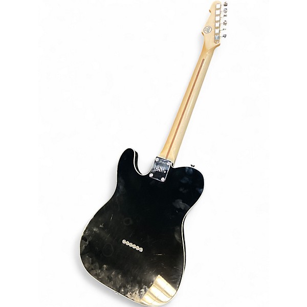 Used ESP RONNIE WOOD Black Solid Body Electric Guitar
